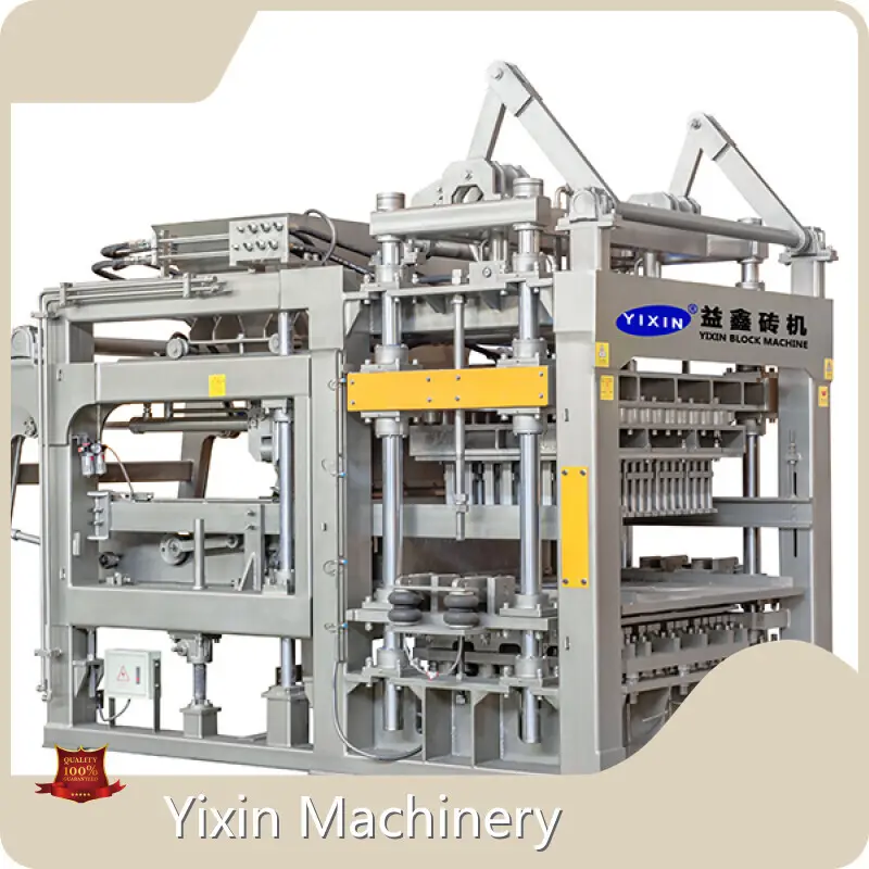 Automatic Concrete Block Making Machine by YIXIN 1