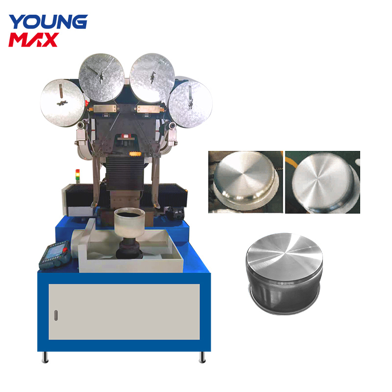 Youngmax auto cookware sand blasting machine 3