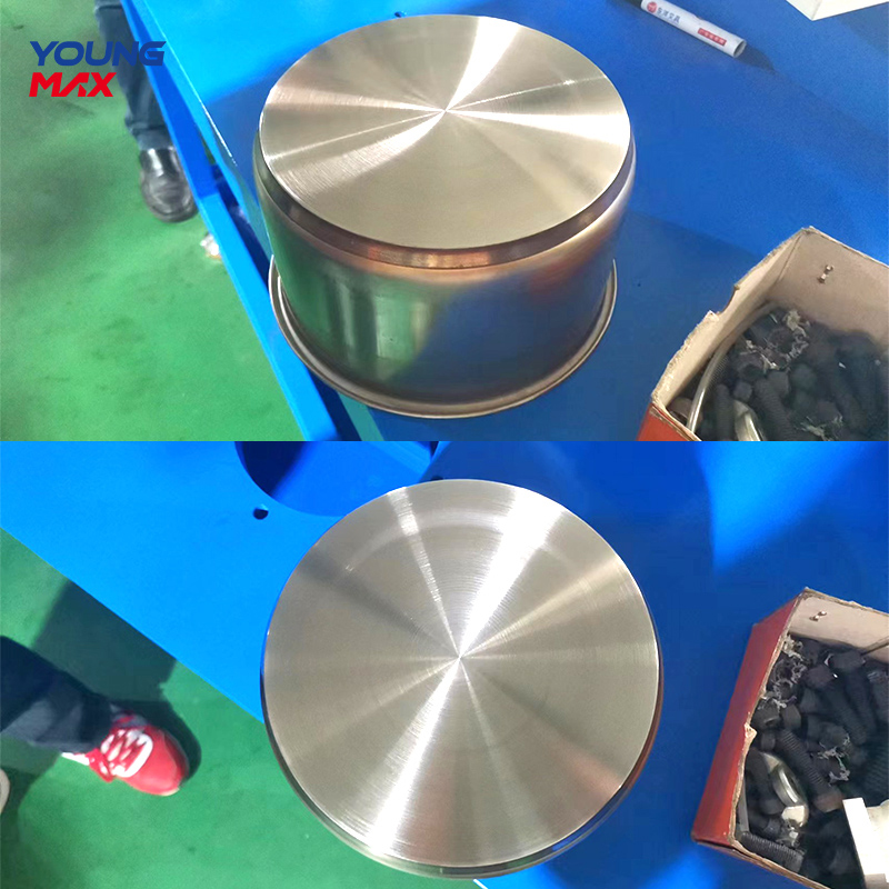 Youngmax auto cookware sand blasting machine 5