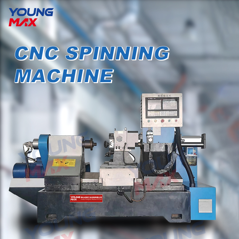 آلة غزل معدنية CNC لإنتاج أواني الطهي المصنوعة من الفولاذ المقاوم للصدأ 5
