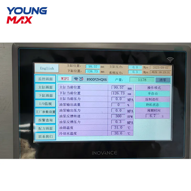 Four Column Hydraulic Press Machine Price List 4