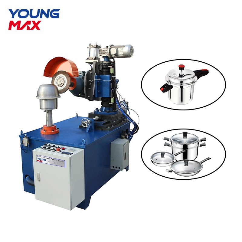 Youngmax autocuiseur machine à polir ustensiles de cuisine forme ronde côté et fond en métal machine à polir 1