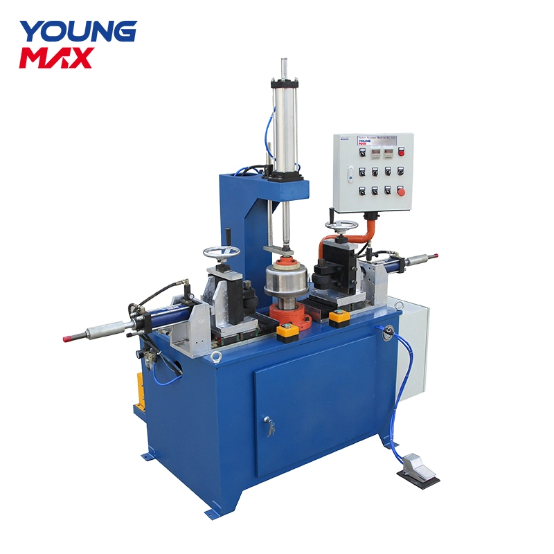Máquina eléctrica para rebordear bordes de metal, hervidor Youngmax, máquina para rebordear y prensar 1