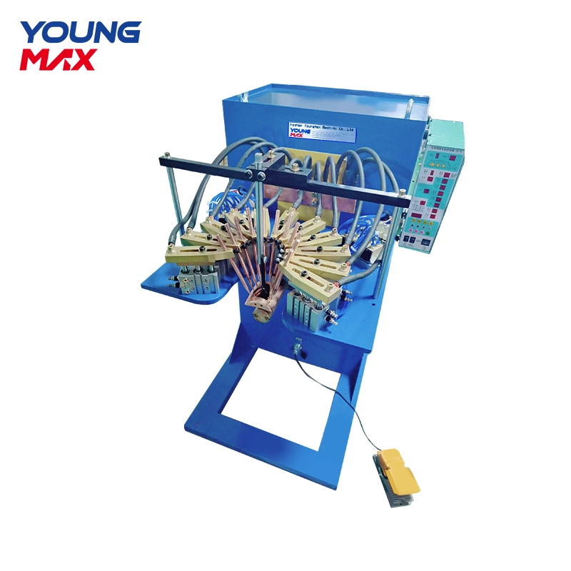Youngmax high efficiency spout multi-point automatic welding machine for electric kettle 1