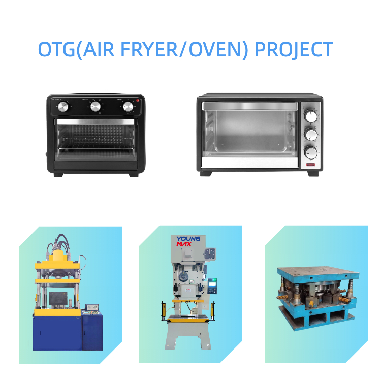 Youngmax air fryer oven OTG machine production line 1