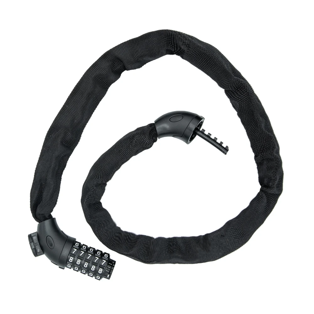 Umedo 6x900mm Five-digit Anti-theft Bicycle Chain Lock Scooter Electric Combination Lock YMCL07 1