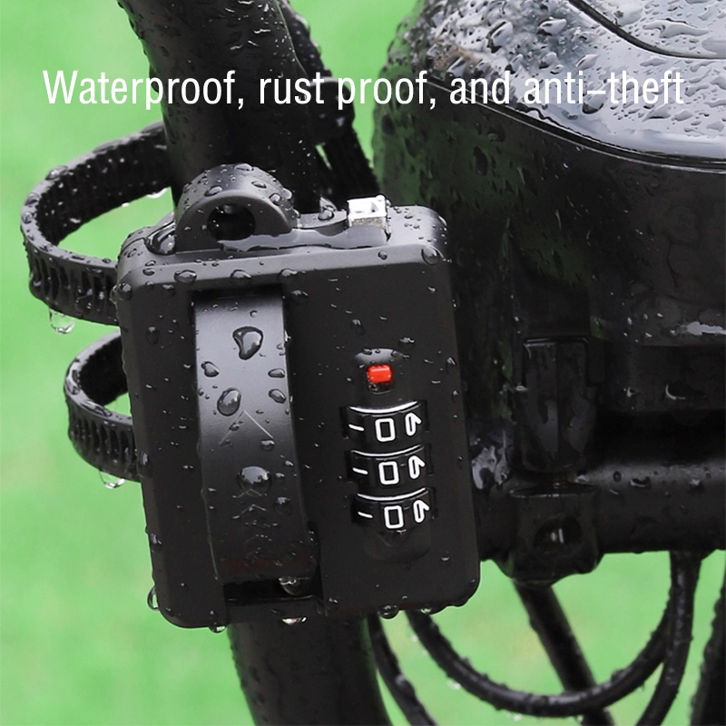 Helmet lock three-digit password Adjustable and Can be used as a hook YMTK01 1