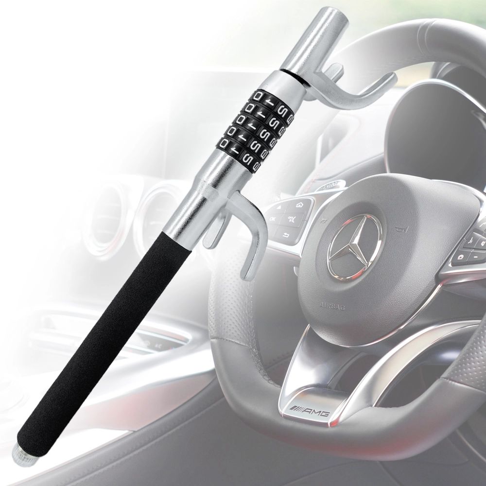 General Five digit password car steering wheel lock YMWL09 1