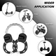 Factory Direct Scooter Handcuff Lock Series Ensure Parking Safety 6