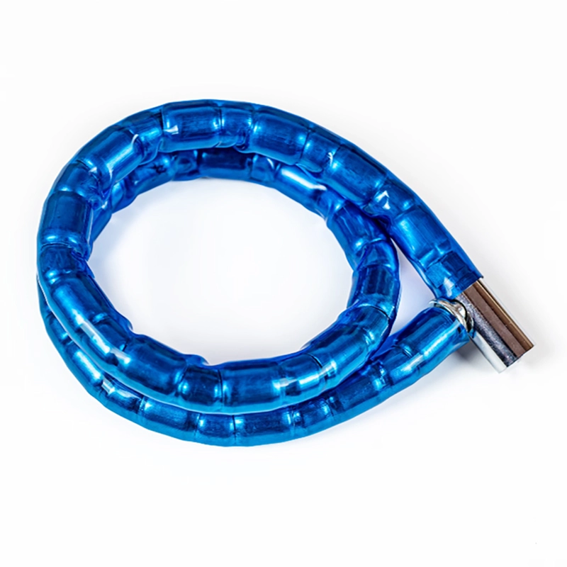 Blue Red 120cm Lock Length Bike Bicycle Cycling Security Joint Lock with 2 Keys YMJL001 1