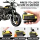 UMEDO Lock Lock for Motorcycle with Alarm Factory Price 2