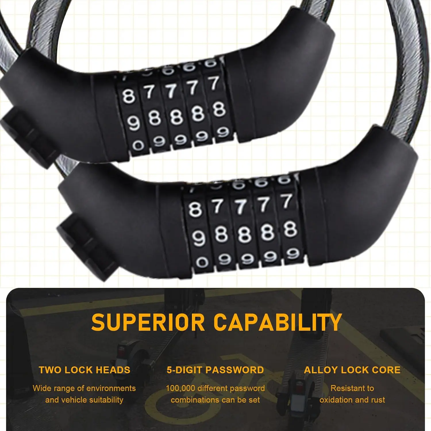UMEDO Lock Electric Scooter Lock Manufacturer 4
