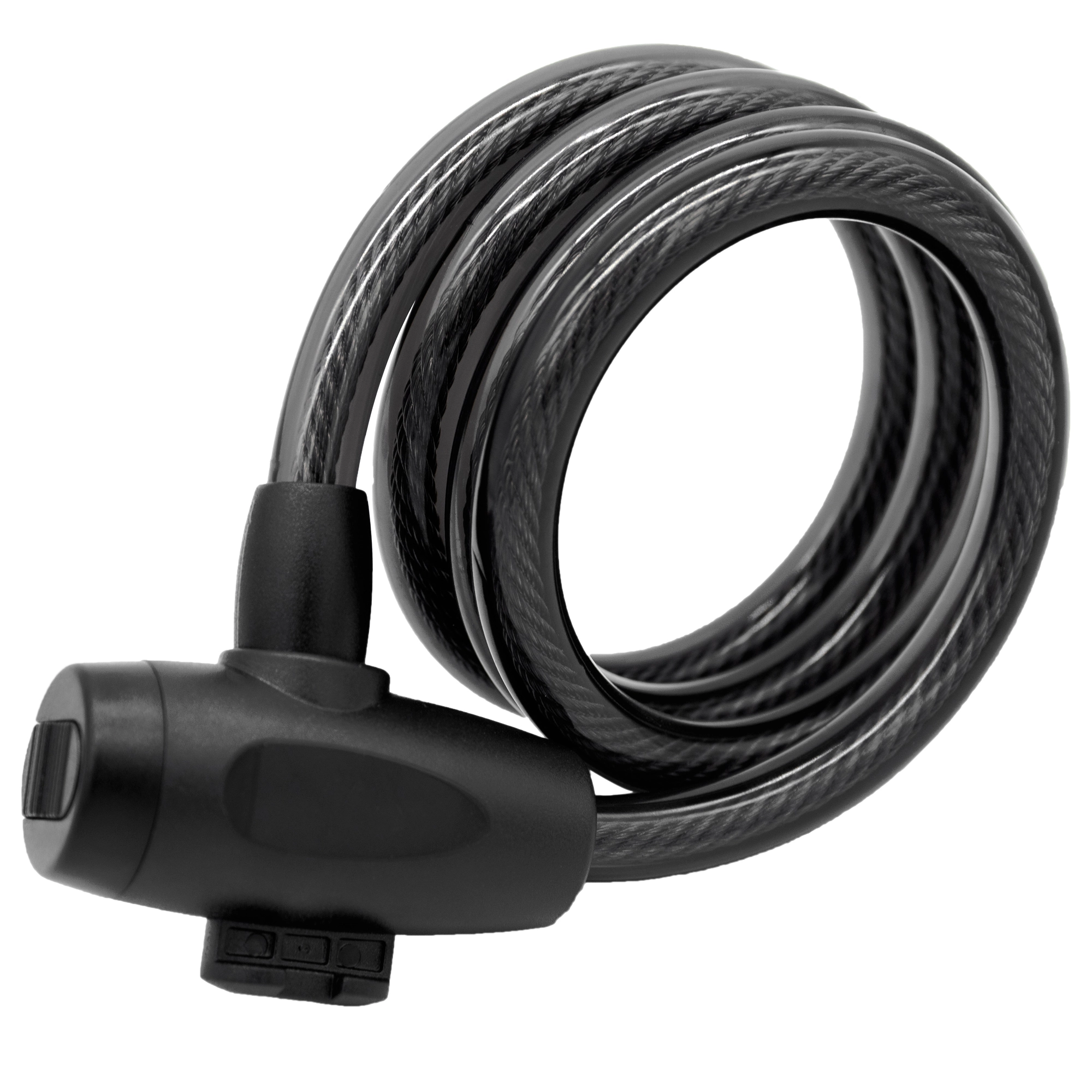 12x1000mm/12x1200mm keyless locking Scooter Cable lock YMCL038 1