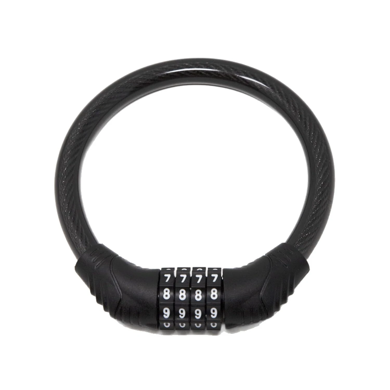 12x450mm Explosive bicycle password lock password can be freely changed YMCC41 1