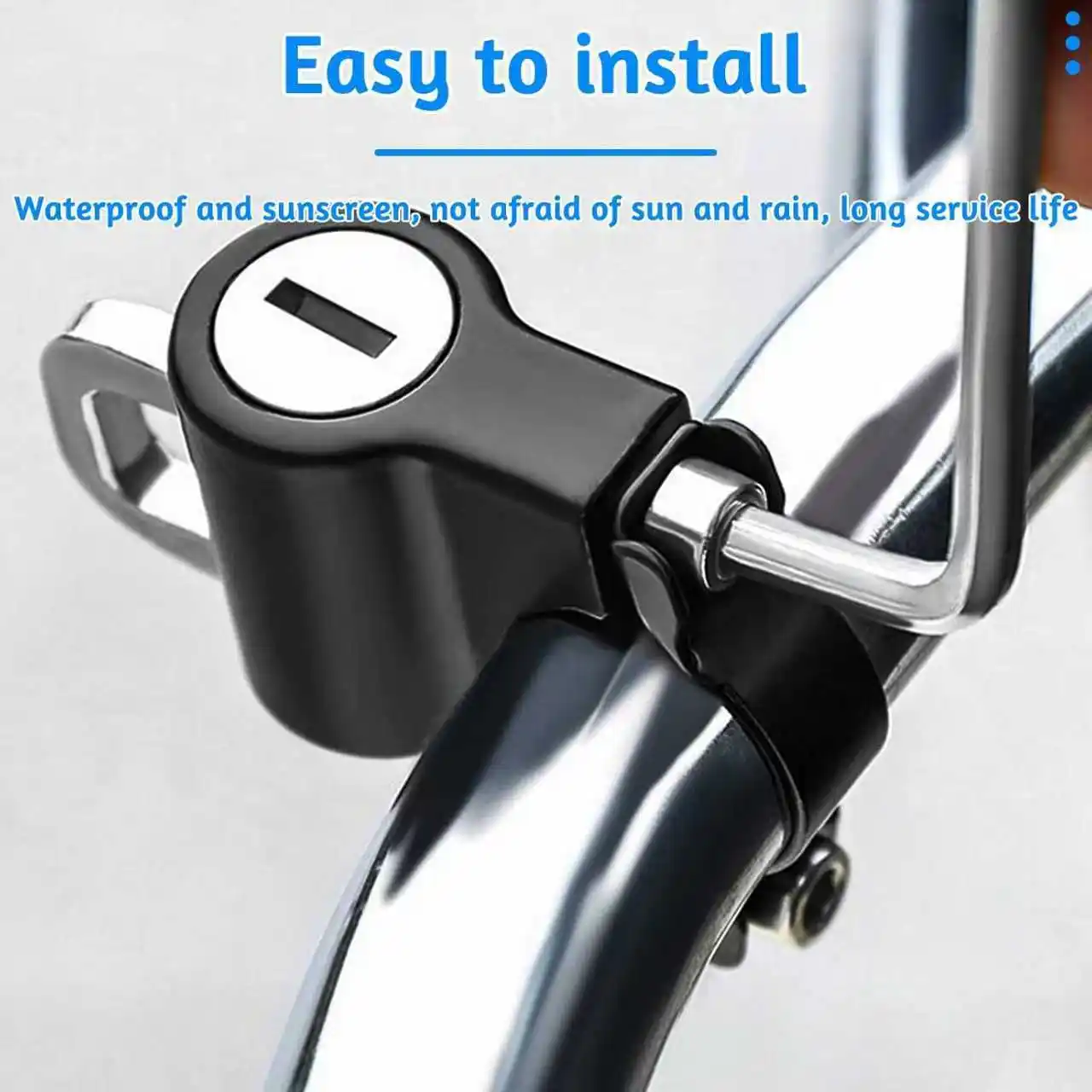 Reliable Helmet Lock for Scooty Ensure Parking Safety 4