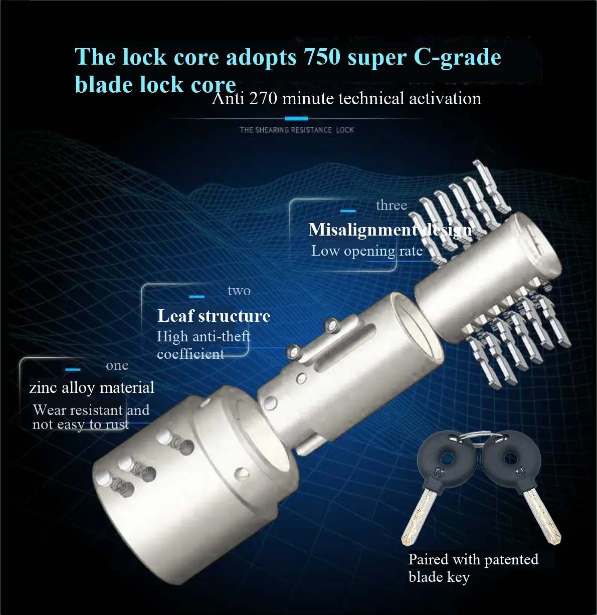 Motorbike Cable Lock by UMEDO Lock 2