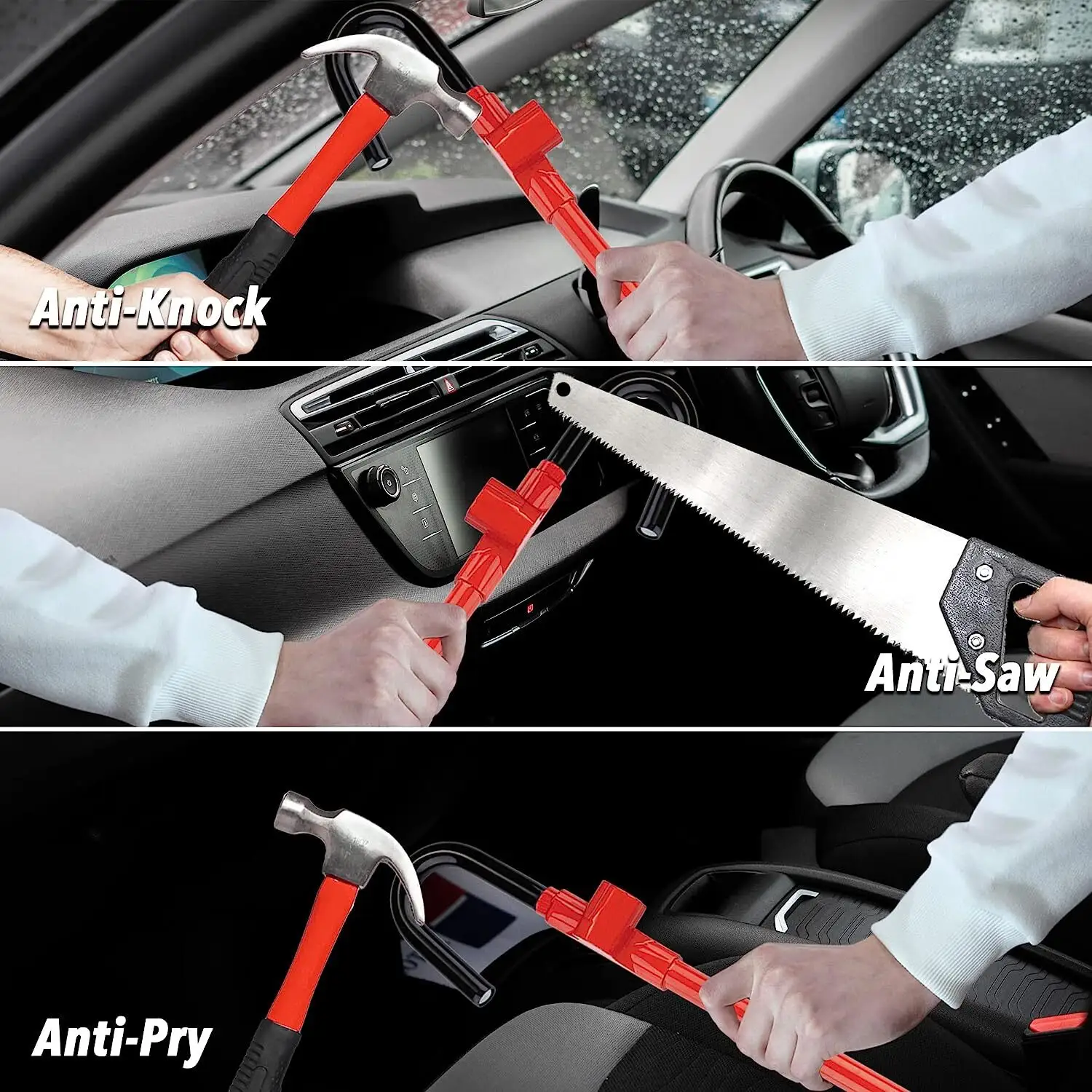 Car Steering Wheel Lock Car Security Steering Lock Manufacturer 6
