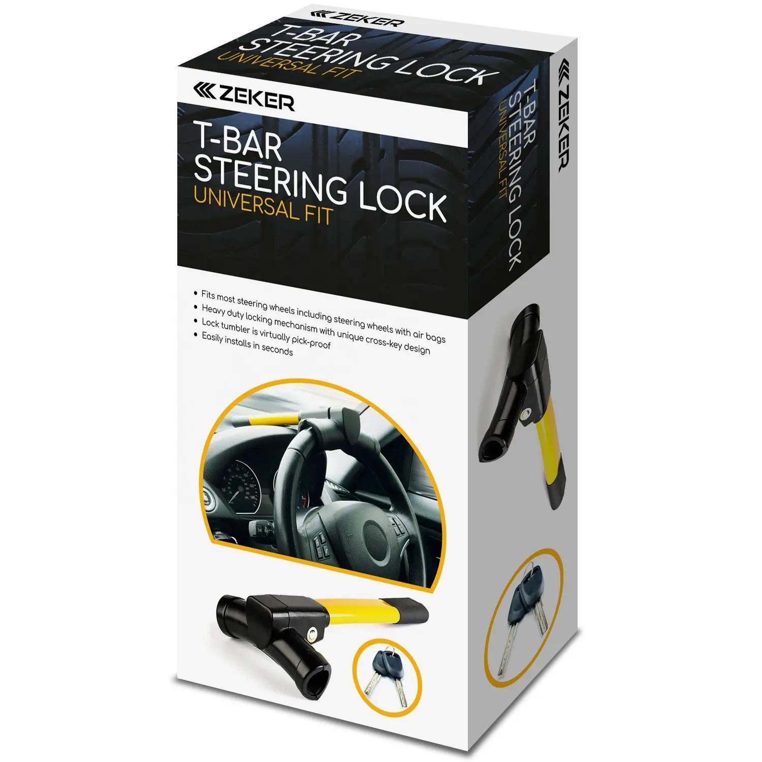 Factory Price Car Anti Theft Steering Wheel Lock Company 6