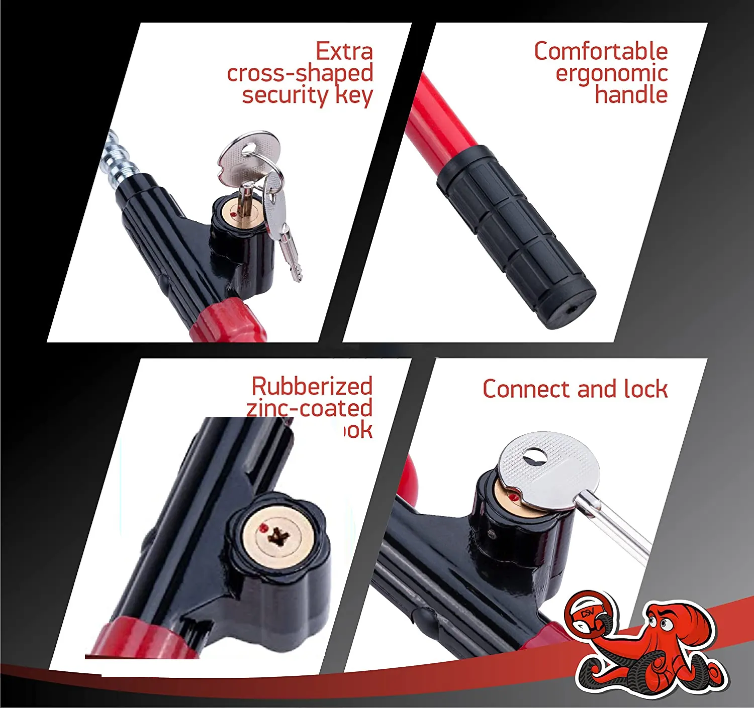 Product Car Steering Lock Supply 6
