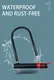 Custom Motorcycle U Lock for Personal Travel 11