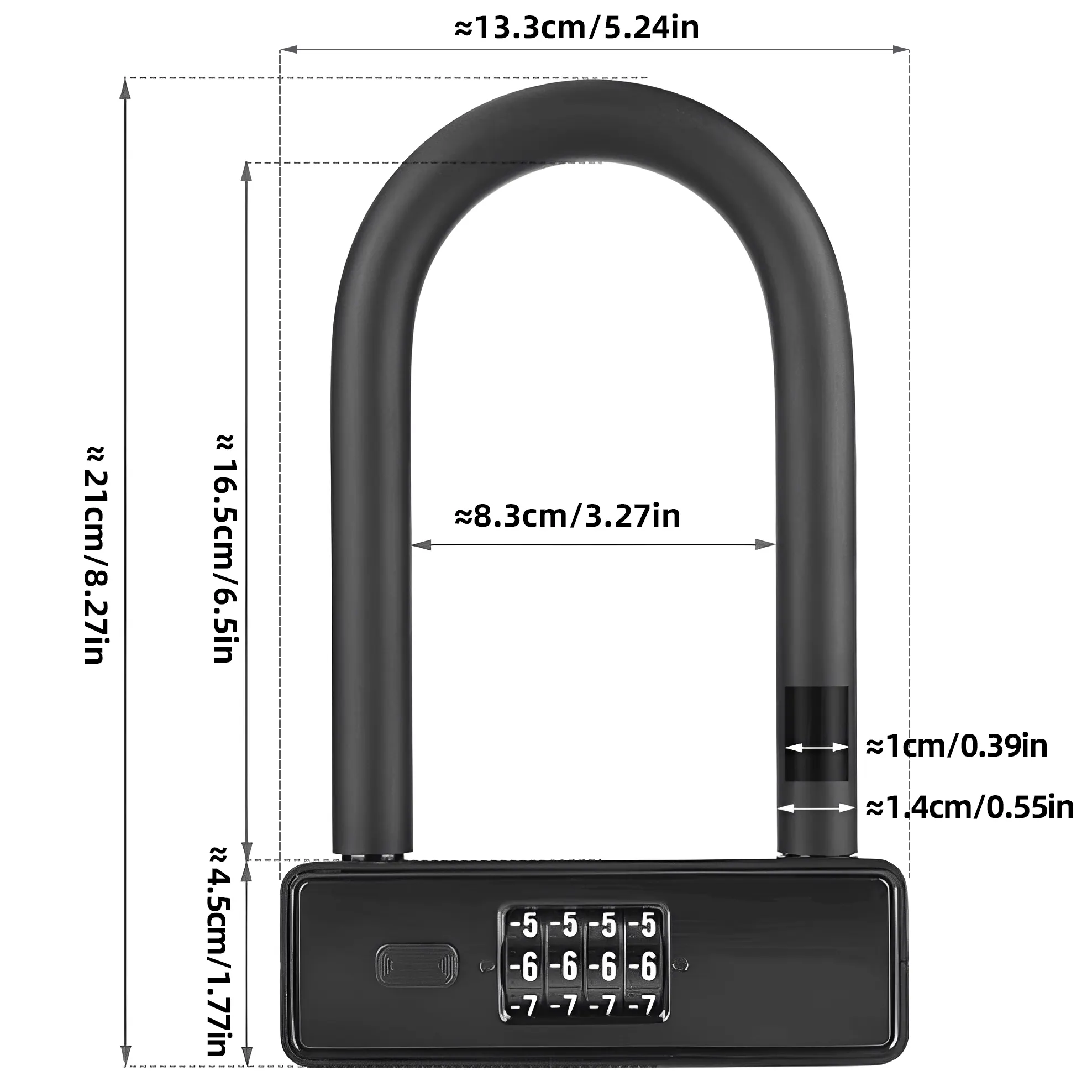 Good Selling Motorbike Lock with Good Price Ensure Parking Safety 4