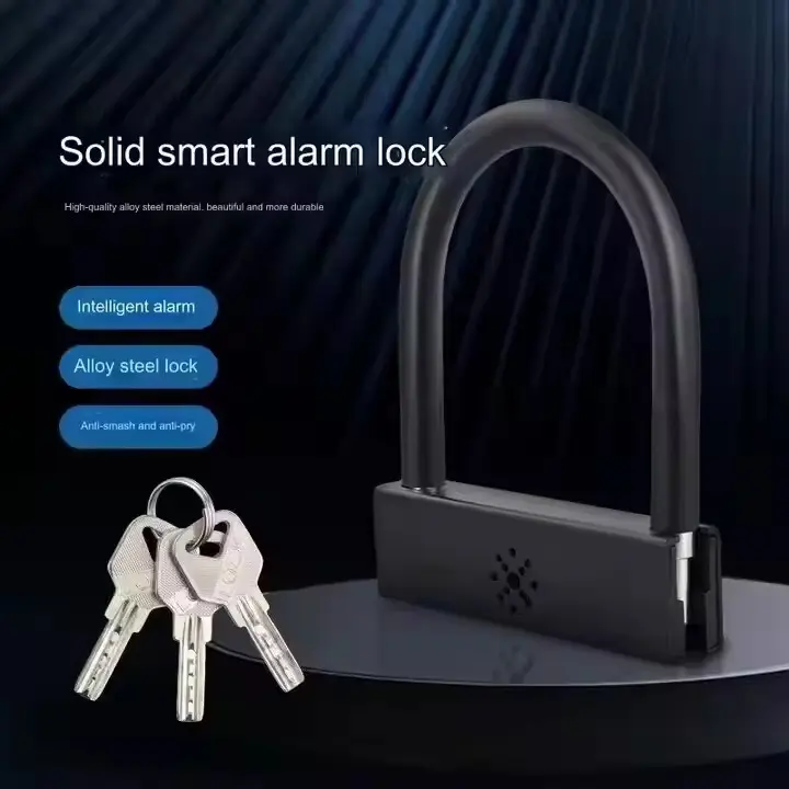 Long Lasting Motorbike U Lock for Personal Travel 3