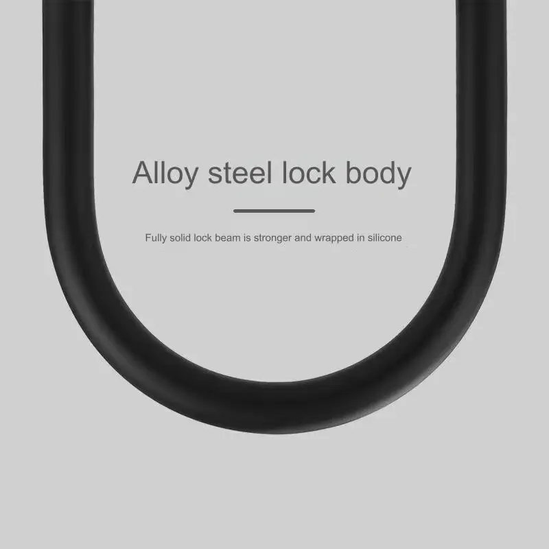 Long Lasting Motorbike U Lock for Personal Travel 5