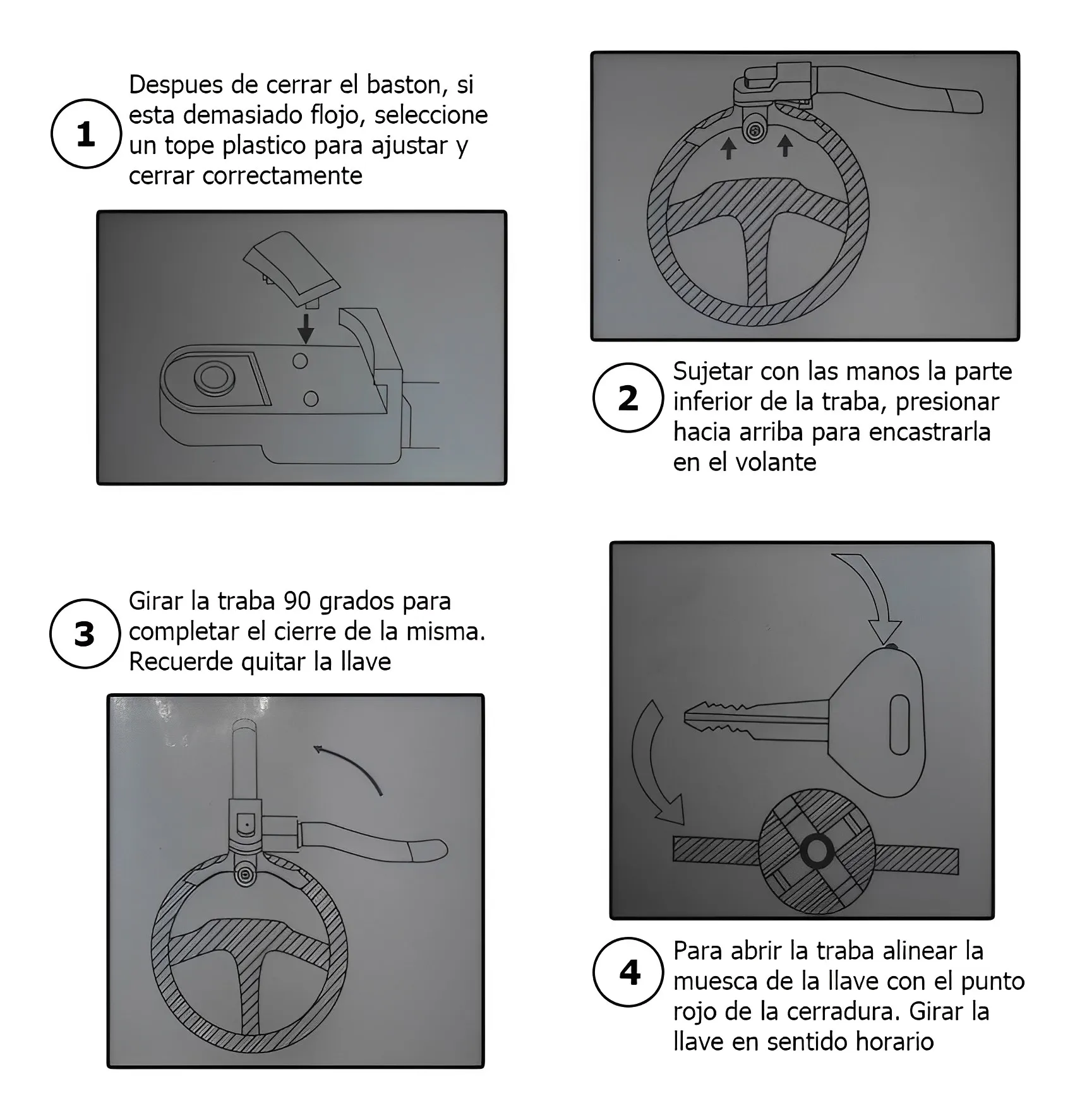 Car Steering Wheel Lock Car Steering Wheel Lock Manufacturing 11