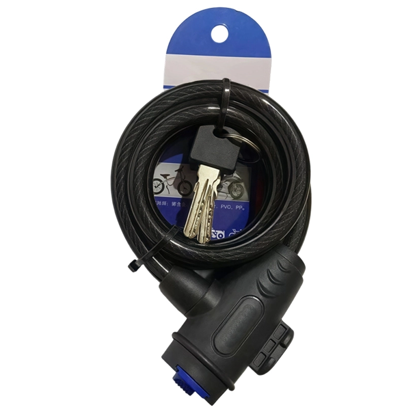 Antivol de vélo de montagne UMEDO, type anneau, fil d'acier, cadenas antivol 1