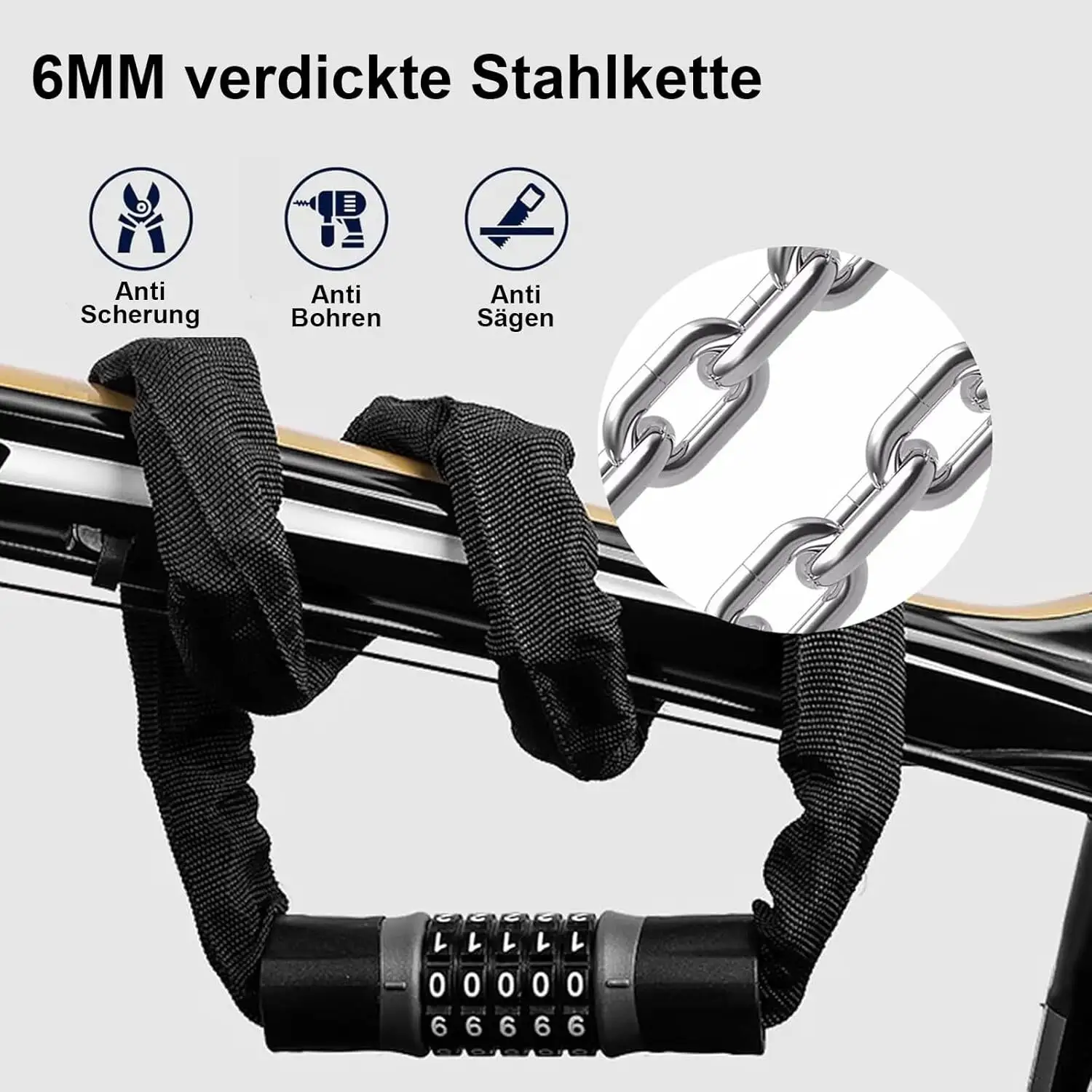 For Personal Travel Best Chain Lock for Scooter by UMEDO Lock 7
