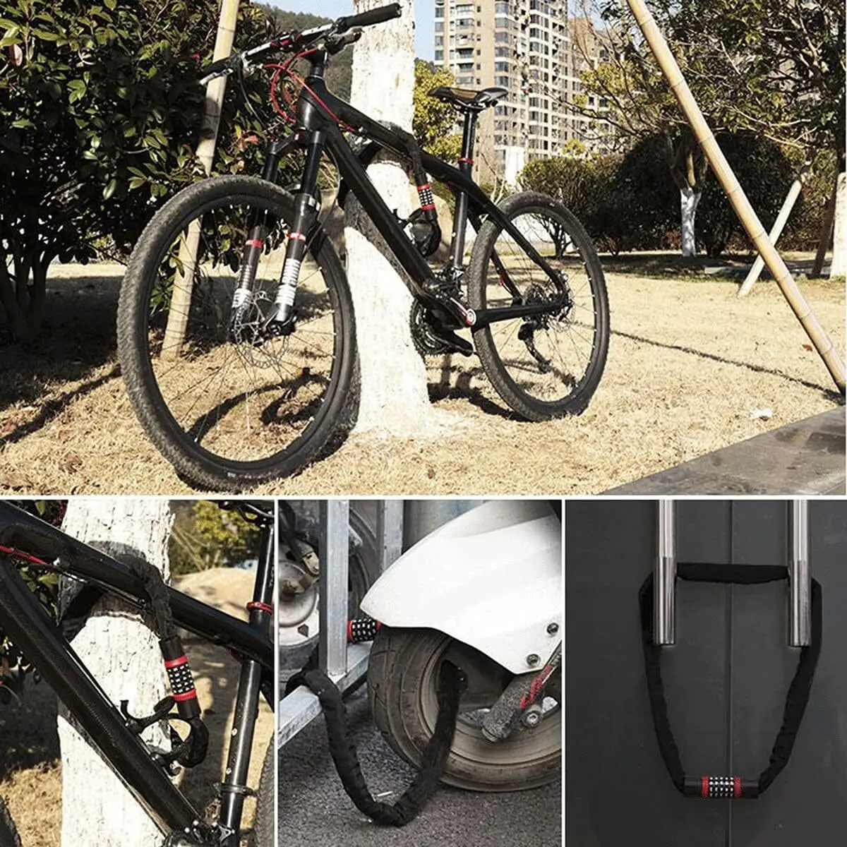 For Personal Travel Best Chain Lock for Scooter by UMEDO Lock 12
