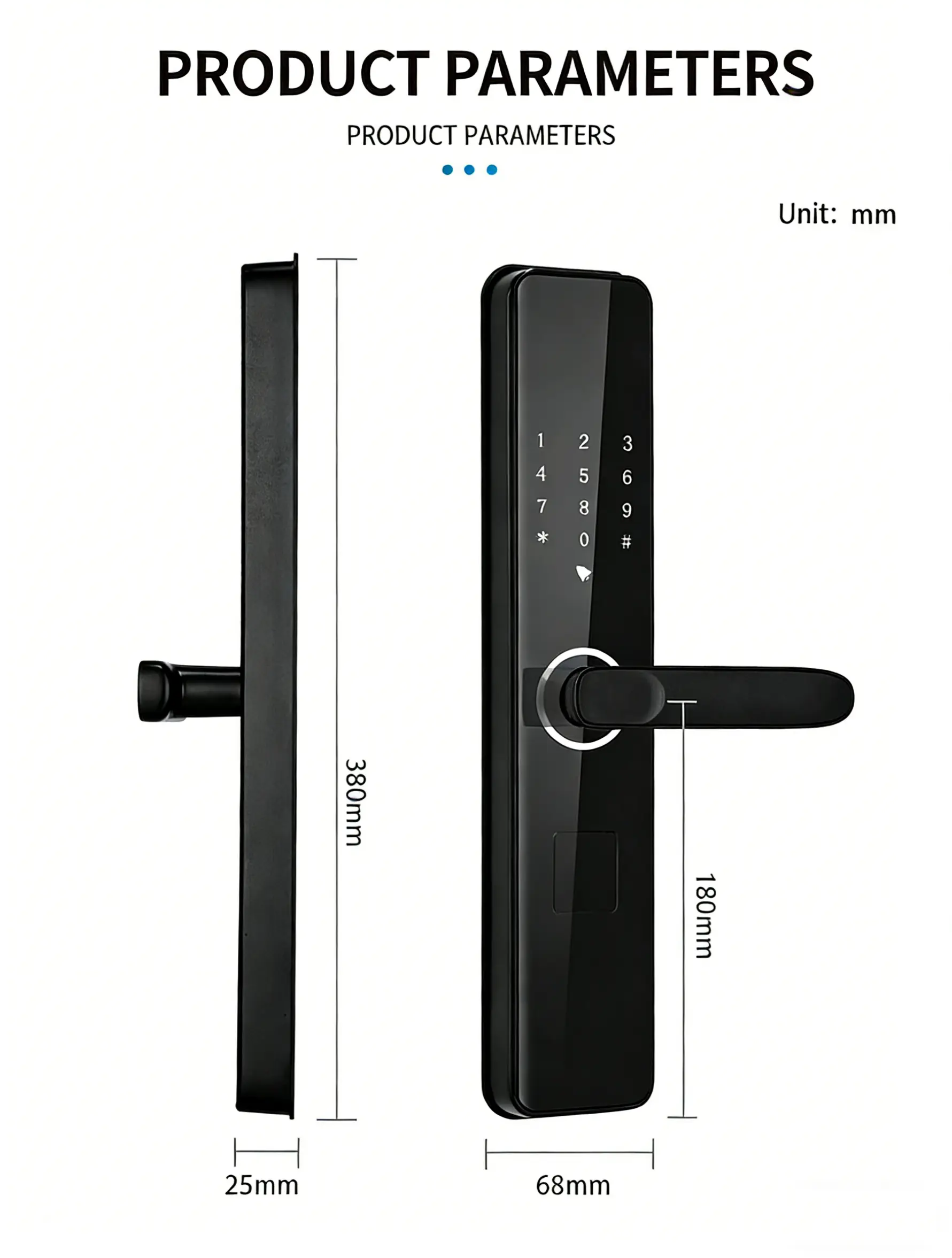 Electronic Door Locks Smart Door Lock Wholesale - UMEDO Lock 8