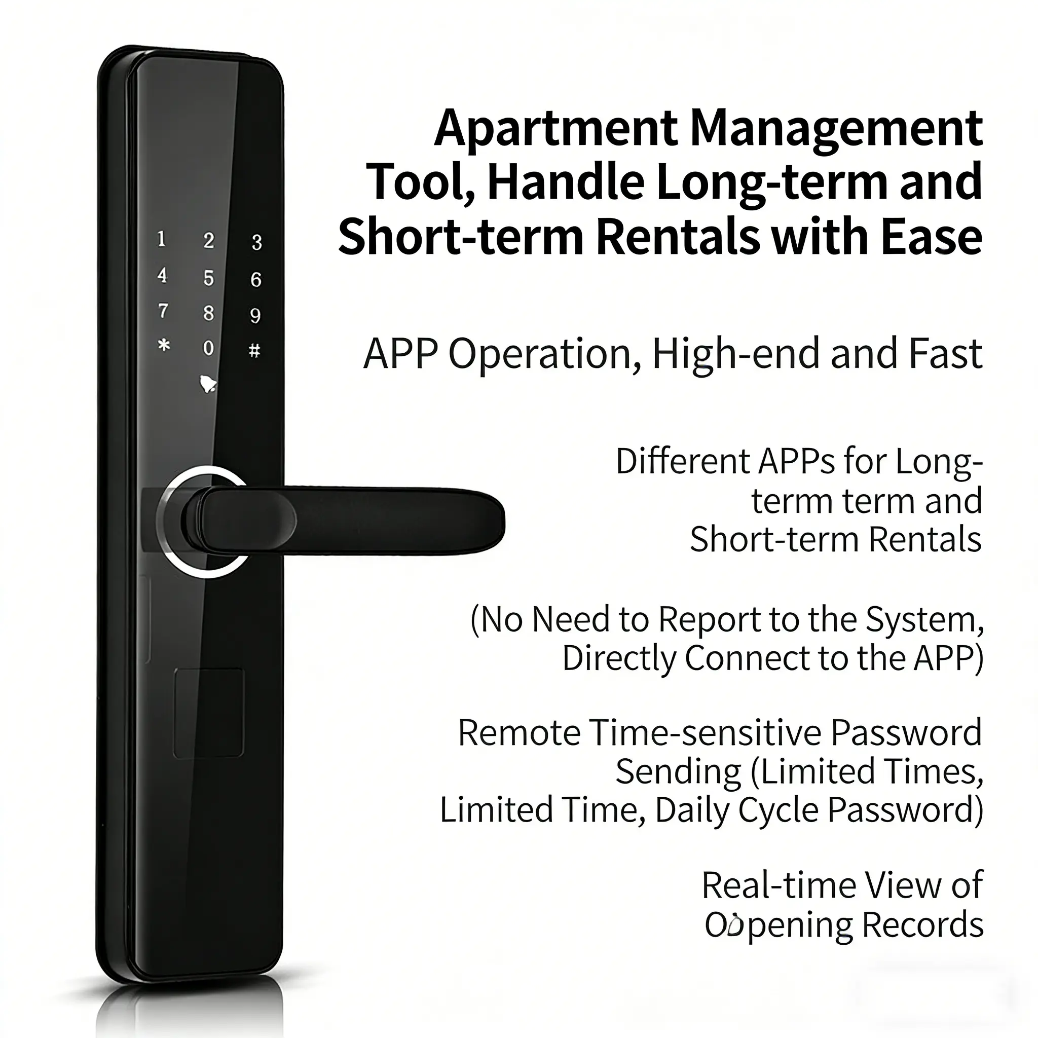 Electronic Door Locks Smart Door Lock Wholesale - UMEDO Lock 7