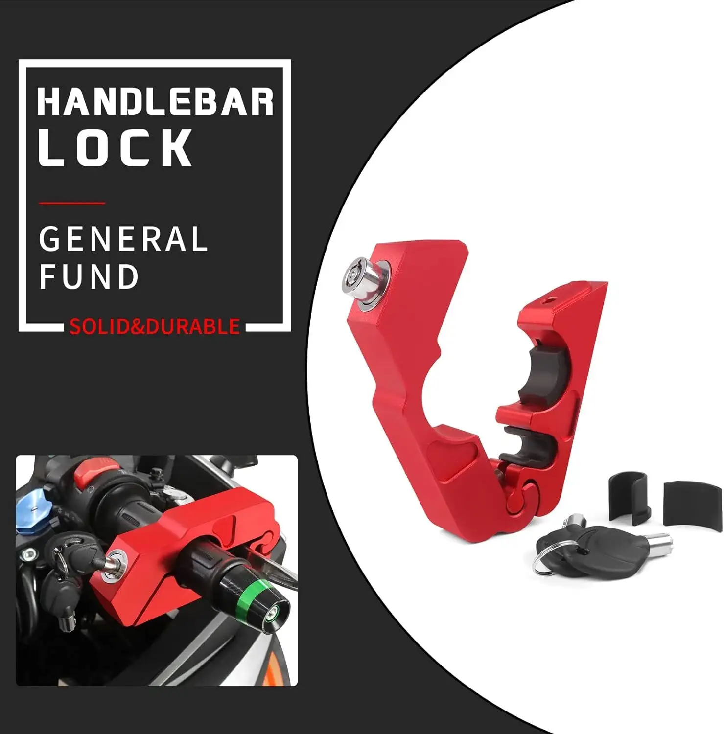 Bicycle Lock Motorcycle Handlebar Brake Lock Supplier 12