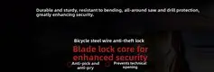 Electric Scooter Lock Factory Direct Supply Ensure Parking Safety 9