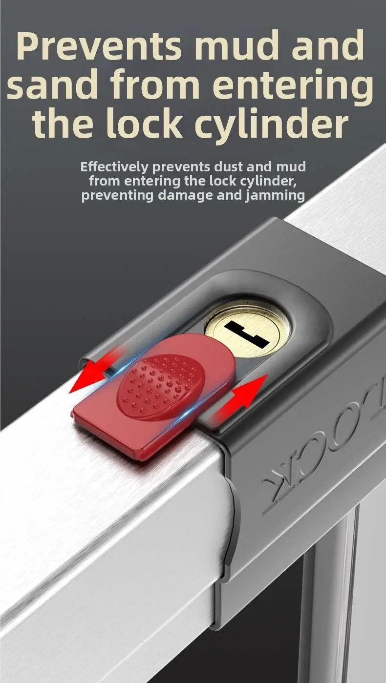 Motorbike Lock by UMEDO Lock 5