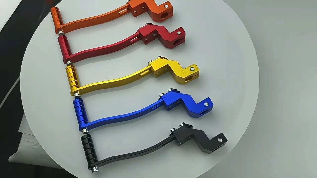 UMEDO Notorcycle Schalthebel CNC-gefrästes Aluminium, verstellbar für Suzuki Yamaha Kayo 110/125cc ATV Pit Dirt Bike 1