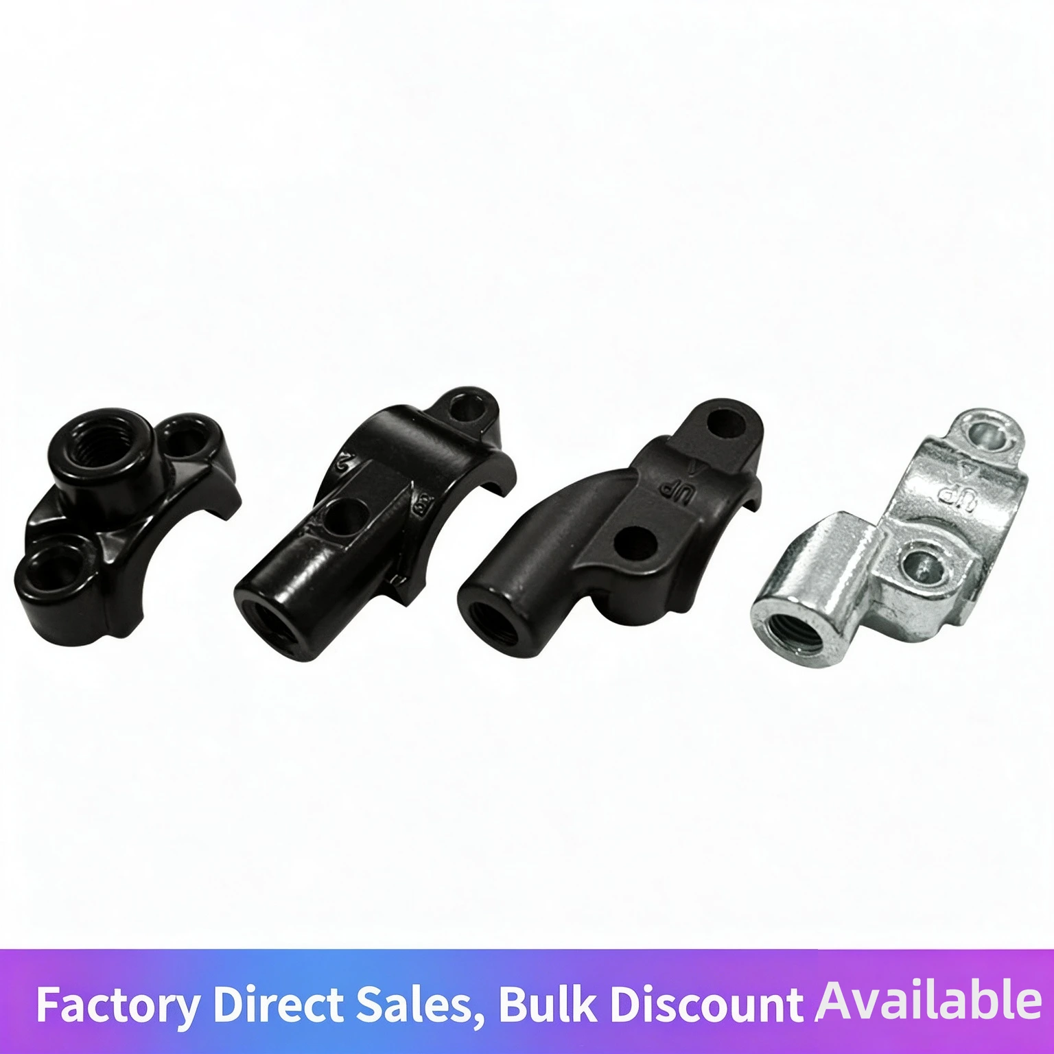 UMEDO Vehicle Disc Brake Pump Upper Pump Mirror Seat Rearview Modification Bracket Fixed Half Cover 1