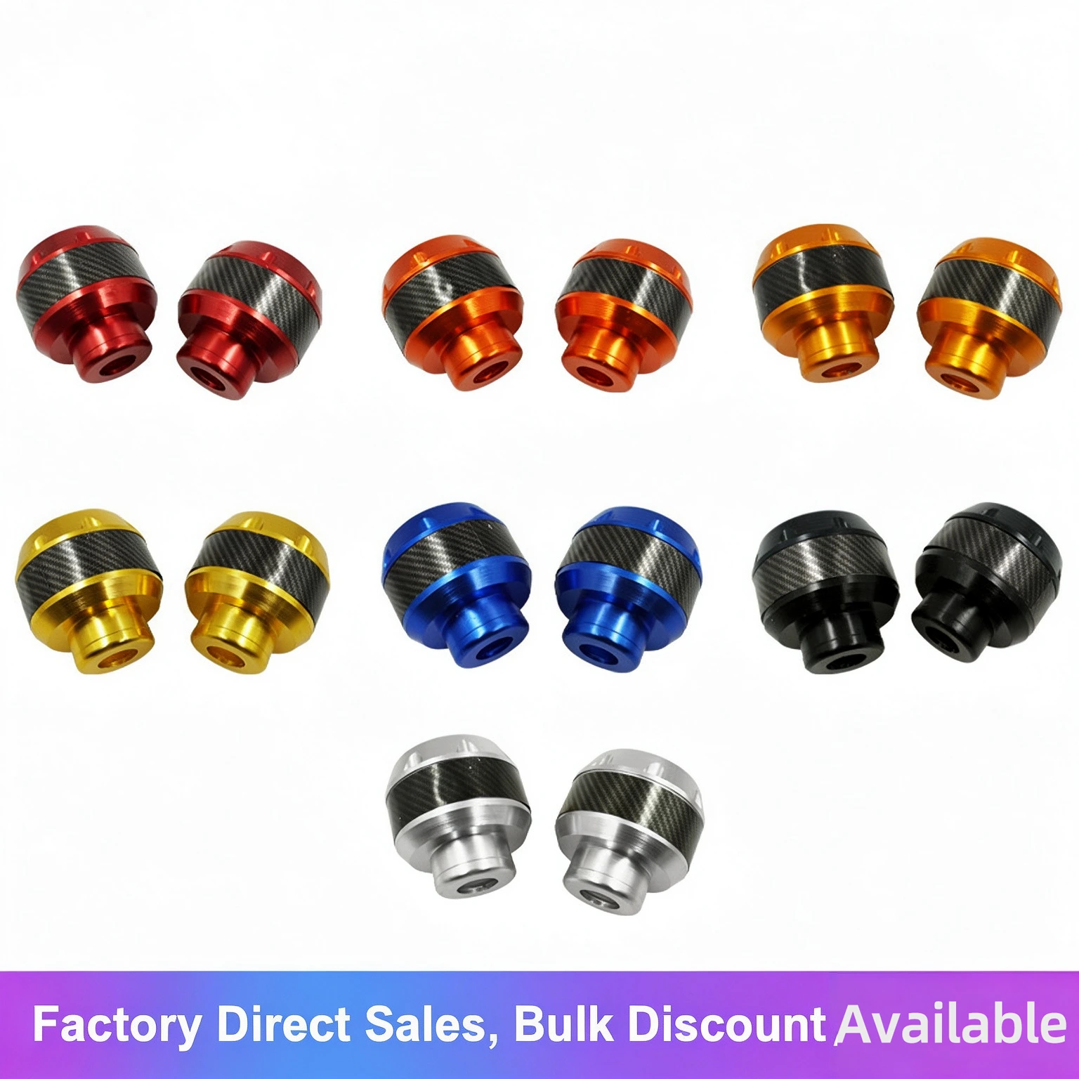 UMEDO Electric Motorcycle Modification Accessories Aluminum Alloy Protective Front Fork Cup Anti-collision Shock Absorber 1