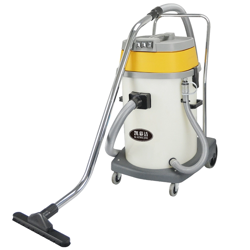 60L Vacuum Cleaner with 3 Motors 3000W High-power High Suction Plastic Bucket Body Industrial Vacuum Cleaner Can Absorb Water 1