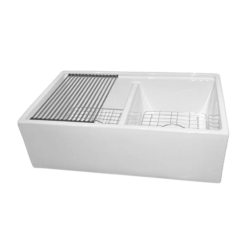 White Farm Sink Rectangular - for Home - 2