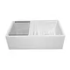 White Farm Sink Rectangular - for Home - 4