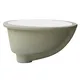 For Home Solid Surface Undermount Sink Oval by 4