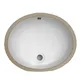 For House Round Ceramic Sink 8-1/4'' by 3