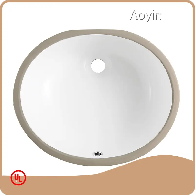 For House Round Ceramic Sink 8-1/4'' by 1