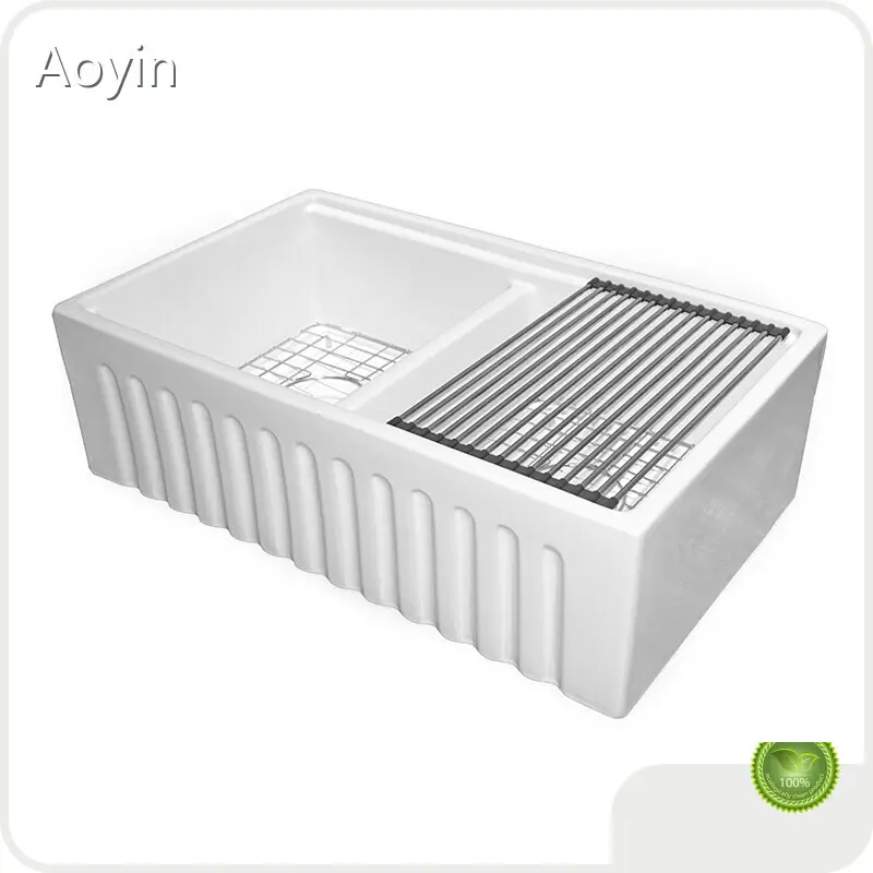 White Farm Sink Rectangular - for Home - 1