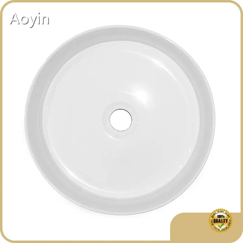 Factory Directcera Sinks Company Circular Round 6-3/8'' 1