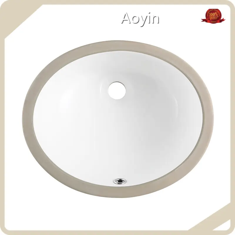 For Home Solid Surface Undermount Sink Oval by 1