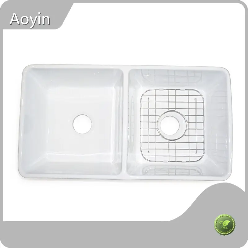 High End White Kitchen Sink Factory for Military Camp 1