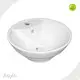 Undermount Bathroom Sink for Workplace Circular Roundfree Design 1